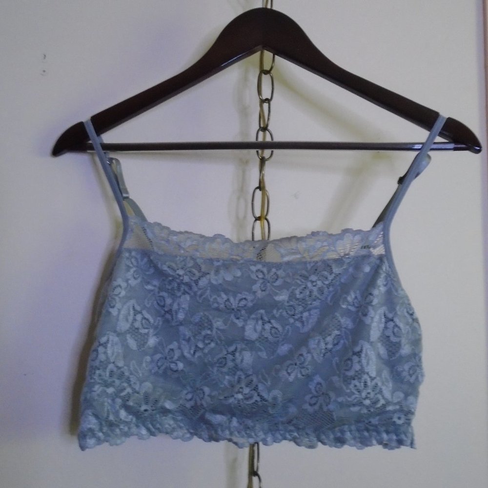 Lace Cropped Cami Bralette